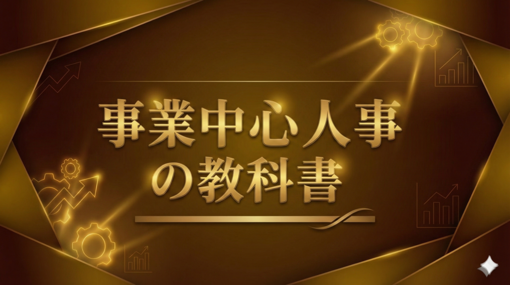 事業中心人事の教科書